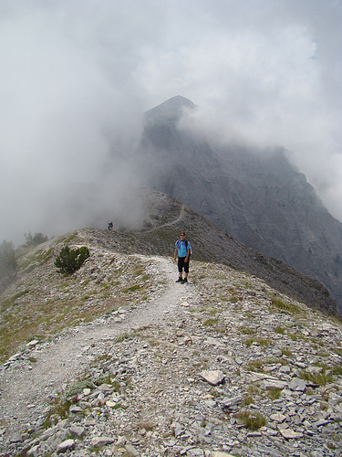 Cloudy on the tops Cloudy on the tops